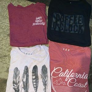 Aeropostale fitted t-shirts